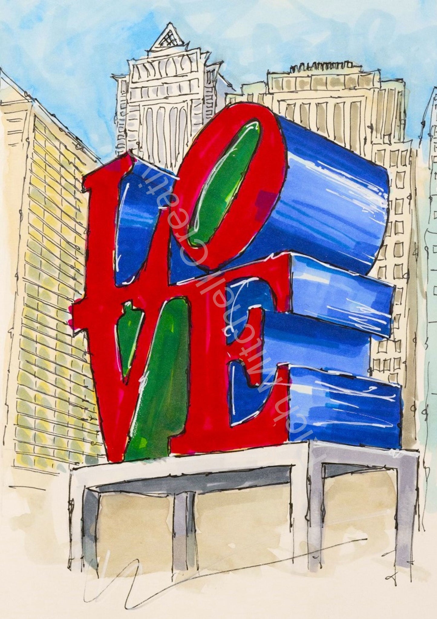 Love Statue - Philadelphia