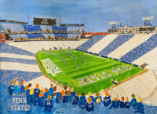 Beaver Stadium at Penn State University - Limited Edition Print