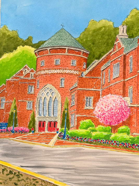 University of Richmond - Robins School of Business ORIGINAL PAINTING (18x24)