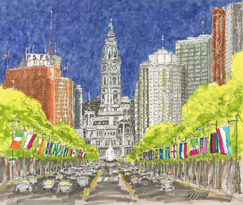 Ben Franklin Parkway - Phildaelphia, PA