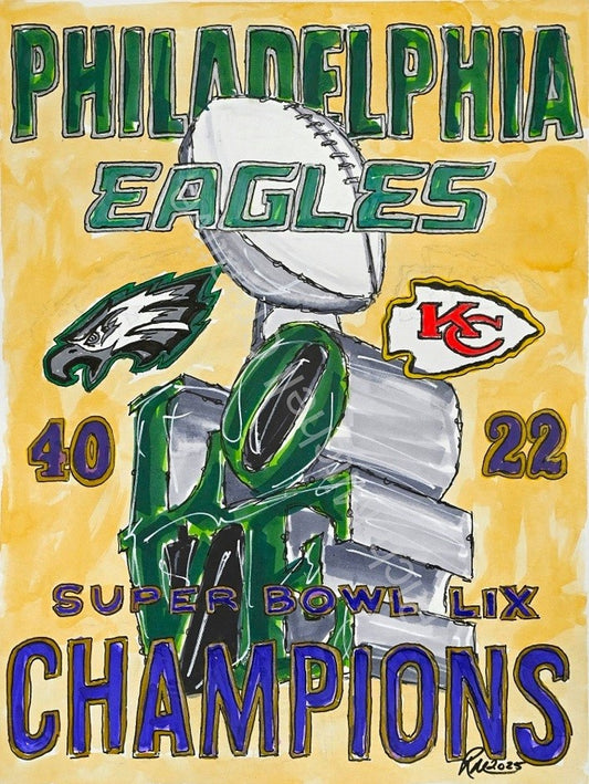 Philadelphia Eagles - Super Bowl 59 Champions