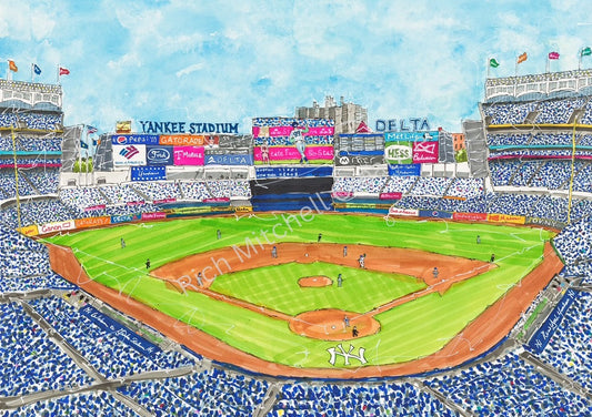 Yankee Stadium Original Artwork